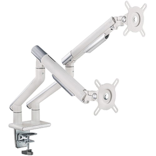 Twisted Minds Dual Monitors Premium Slim Spring-Assisted Monitor Arms - Grey TM-49-C012-G