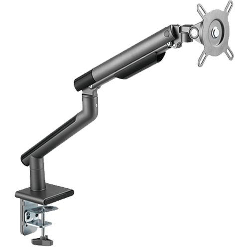 Twisted Minds Single Monitor Premium Silm Spring Assisted Monitor Arm - Grey TM-49-C06-G