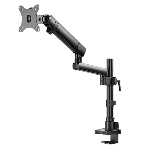 Twisted Minds Single Slim Pole Mounted Spring Assisted Monitor Arm TM-20-C06P