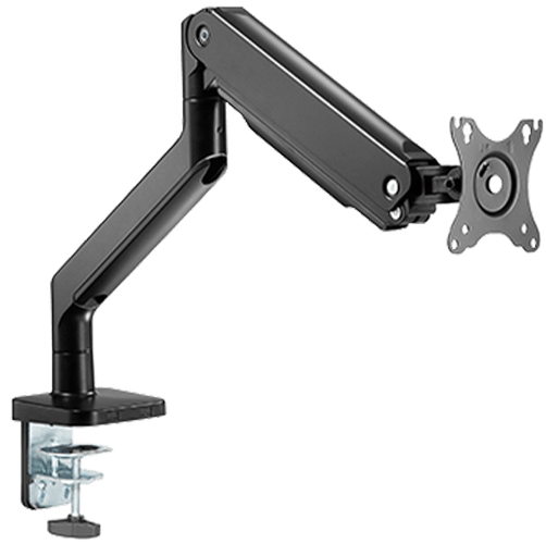 Twisted Minds Single Monitor Heavy Duty Spring Assisted Monitor Arm USB Port TM-60-C06