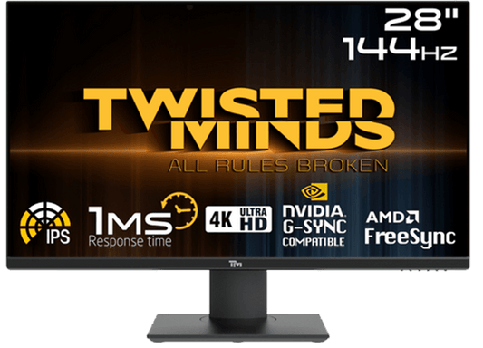 Twisted Minds UHD 28'', 144Hz, 1ms, IPS, Gaming Monitor TM28EUI
