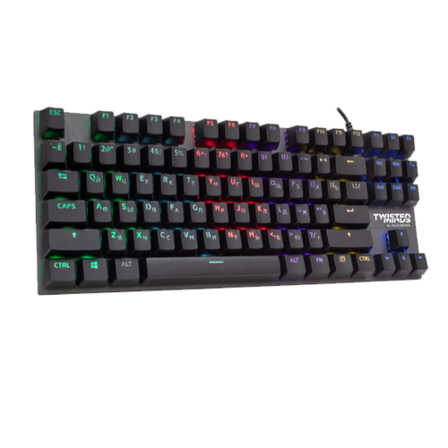 Twisted Minds RGB Compact Gaming Keyboard - Black