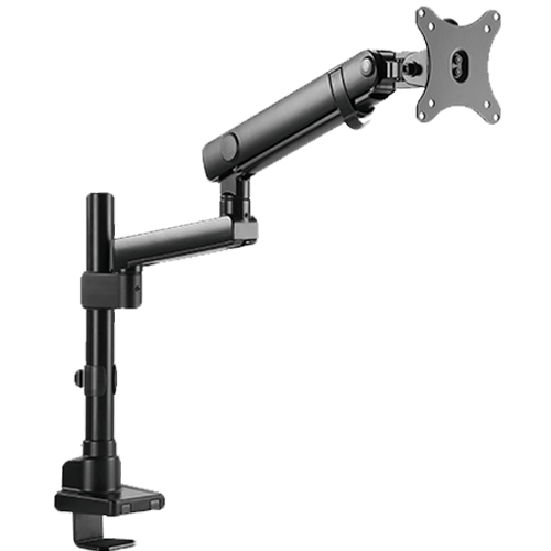 Twisted Minds Single Slim Pole Mounted Spring Assisted Monitor Arm TM-20-C06P
