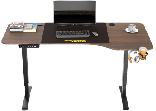 Twisted Minds T Shaped Gaming Desk Electric-height adjustable - Right TM-T-9085-R