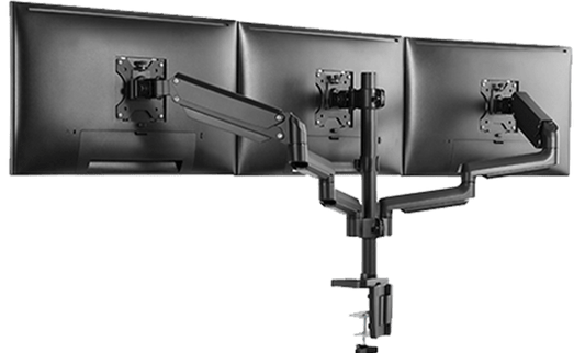 Twisted Minds Triple Monitor Aluminum Slim Mechanical Spring USB Monitor Arm TM-26-C018UP