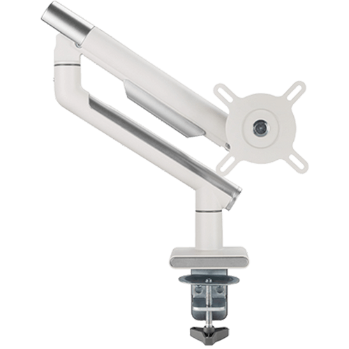 Twisted Minds Single Monitor Premium Silm Spring Assisted Monitor Arm - White TM-49-C06-W