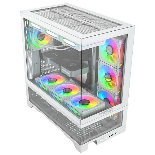 Twisted Minds Phantek - 07 Mid Tower Gaming Case - TM-245-3-W