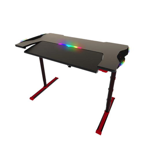 Twisted Minds GDTS-4 RGB Gaming Desk - Black/Red